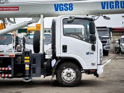 Автокран VIGRUS VGS 8 ISUZU Elf 2026 года новый фото 4