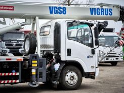 Автокран VIGRUS VGS 8 ISUZU Elf 2026 года новый фото 13