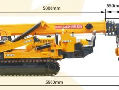 Гусеничный кран Kandela EPFC100 2026 года новый фото 8