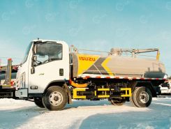 Вакуумная автоцистерна МВ 6 м3 ISUZU 2026 года новый фото 5
