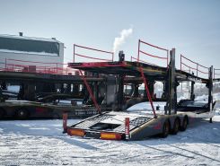 Полуприцеп-автовоз LUXUDA LZC9407BG 2024 года новый