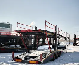 Полуприцеп-автовоз LUXUDA LZC9407BG 2024 года новый фото 2