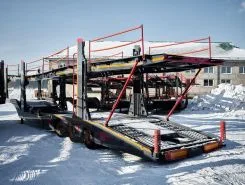 Полуприцеп-автовоз LUXUDA LZC9407BG 2024 года новый фото 3