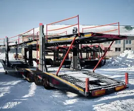 Полуприцеп-автовоз LUXUDA LZC9407BG 2024 года новый фото 3