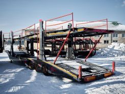 Полуприцеп-автовоз LUXUDA LZC9407BG 2024 года новый фото 3