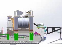 Асфальтоукладчик HengWang HW-YDX-800GL 2026 года новый фото 3