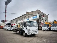 Автокран VIGRUS STSQ8C ISUZU Elf 2026 года новый фото 2