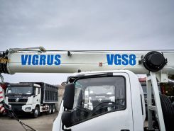 Автокран VIGRUS STSQ8C ISUZU Elf 2026 года новый фото 12