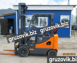 Вилочный погрузчик Daewoo G15S-2 2008 года б/у фото 3