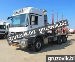 Лесовоз с КМУ Лесовоз  Mercedes-Benz Actros с КМУ  2014 года б/у
