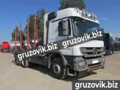 Лесовоз с КМУ Лесовоз  Mercedes-Benz Actros с КМУ  2014 года б/у фото 2