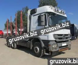 Лесовоз с КМУ Лесовоз  Mercedes-Benz Actros с КМУ  2014 года б/у фото 2