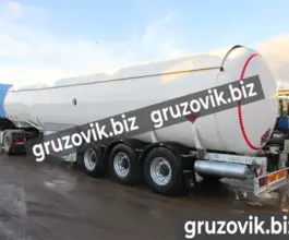 Полуприцеп газовоз ППЦТ ППЦТ 51 м3  Indox Cryo  2001 года б/у фото 2