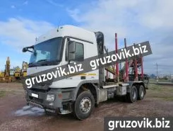 Лесовоз с КМУ Лесовоз  Mercedes-Benz Actros с КМУ  2014 года б/у