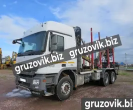Лесовоз с КМУ Лесовоз  Mercedes-Benz Actros с КМУ  2014 года б/у