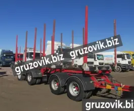Лесовозный прицеп-роспуск Briab Clasic 2012 года новый фото 2
