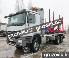 Лесовоз с КМУ Лесовоз  Mercedes-Benz Actros с КМУ  2020 года новый