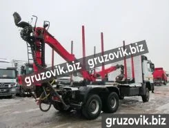 Лесовоз с КМУ Лесовоз  Mercedes-Benz Actros с КМУ  2020 года новый фото 3