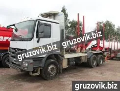 Лесовоз с КМУ Лесовоз  Mercedes-Benz Actros с КМУ  2013 года б/у