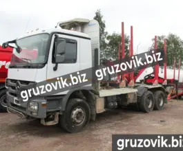 Лесовоз с КМУ Лесовоз  Mercedes-Benz Actros с КМУ  2013 года б/у