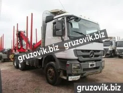 Лесовоз с КМУ Лесовоз  Mercedes-Benz Actros с КМУ  2013 года б/у фото 2