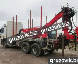 Лесовоз с КМУ Лесовоз  Mercedes-Benz Actros с КМУ  2013 года б/у фото 4