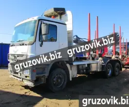 Лесовоз с КМУ Лесовоз  Mercedes-Benz Actros с КМУ  2012 года б/у
