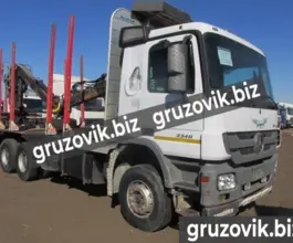Лесовоз с КМУ Лесовоз  Mercedes-Benz Actros с КМУ  2012 года б/у фото 2