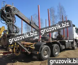 Лесовоз с КМУ Лесовоз  Mercedes-Benz Actros с КМУ  2012 года б/у фото 3