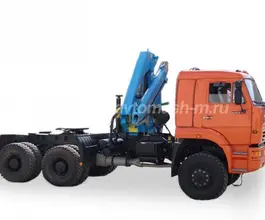 Тягач с КМУ Камаз 65115  новый