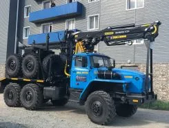 Лесовоз с КМУ Лесовоз  Урал 5557 с КМУ  2026 года новый фото 3