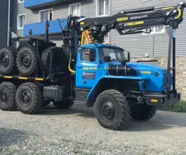 Лесовоз с КМУ Лесовоз  Урал 5557 с КМУ  2026 года новый фото 4