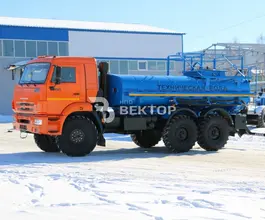 Пищевая автоцистерна АЦПТ АЦПТ 10 м3  Камаз 43118  б/у фото 2