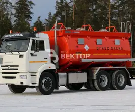 Автотопливозаправщик АТЗ 15 м3  Камаз 65115  б/у фото 2