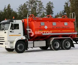 Автотопливозаправщик АТЗ 15 м3  Камаз 65115  б/у фото 3