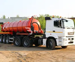 Полуприцеп-цистерна вакуумная ППЦВ 20 м3  ВЕКТОР   б/у фото 2