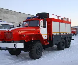 Пожарный автомобиль Пожарная машина  Урал  б/у фото 2
