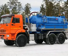 Вакуумная автоцистерна МВ 10 м3  Камаз  б/у фото 2
