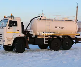 Пищевая автоцистерна АЦПТ АЦПТ 11 м3  Камаз 43118  б/у фото 3