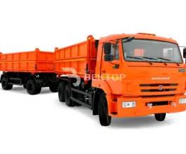 Самосвал-зерновоз Самосвал-зерновоз  Камаз 45143  б/у