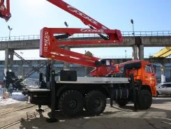 Автовышка Автовышка  Камаз 43118 2022 года новый фото 5
