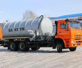 МВ Ассенизатор 18 м3  Камаз 6520  б/у фото 3