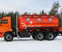 Автотопливозаправщик АТЗ 16 м3  Камаз 65115  б/у фото 3