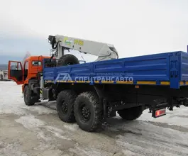 Самопогрузчик Камаз 43118 с КМУ DongYang 1926  б/у