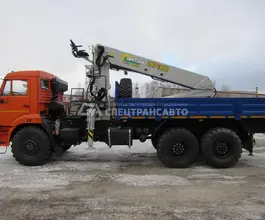 Самопогрузчик Камаз 43118 с КМУ ИФ-300  б/у