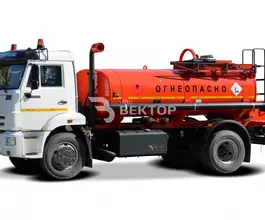 Автотопливозаправщик АТЗ 8.5 м3  Камаз 43253  б/у