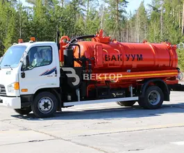 МВ Ассенизатор 4 м3  Hyundai HD 78  б/у фото 3