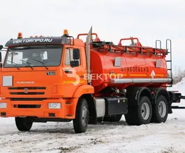 Автотопливозаправщик АТЗ 11 м3  Камаз 65115  б/у фото 3