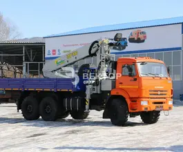 Самопогрузчик Камаз 43118 с КМУ Palfinger PK-23500  б/у фото 2
