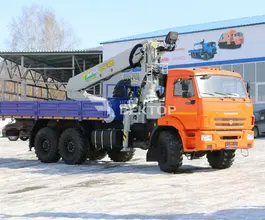 Самопогрузчик Камаз 43118 с КМУ Palfinger PK-23500  б/у фото 3